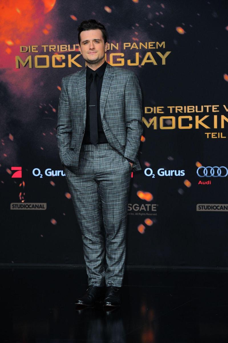 Josh Hutcherson en el estreno de 'Los juegos del hambre' en Berlín
