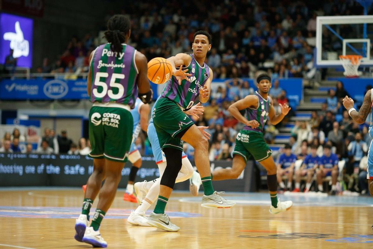 Partido de la Liga Endesa entre el Breogán y el Unicaja, disputado en Lugo