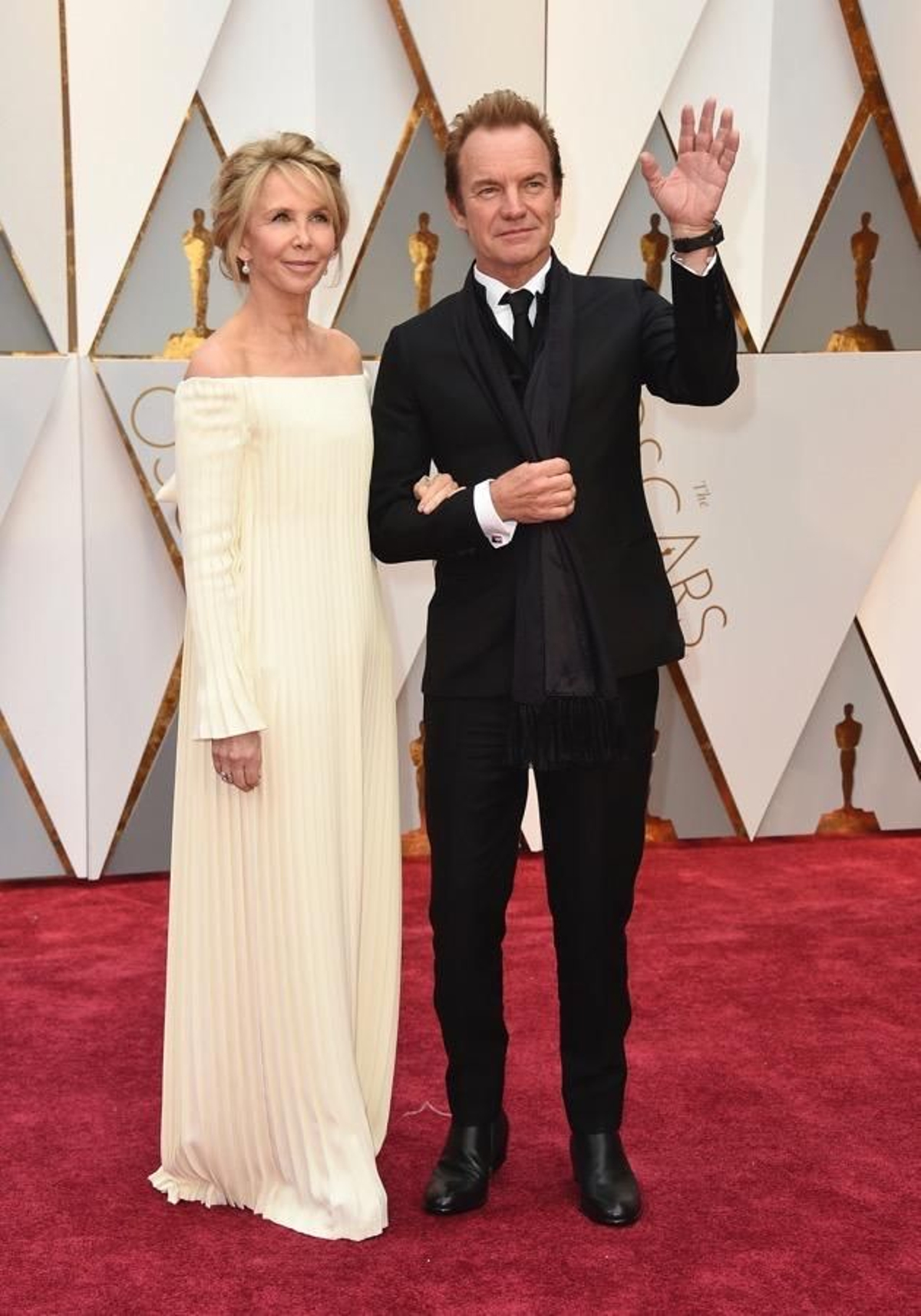 Premios Oscar 2017, Trudy Styler y Sting