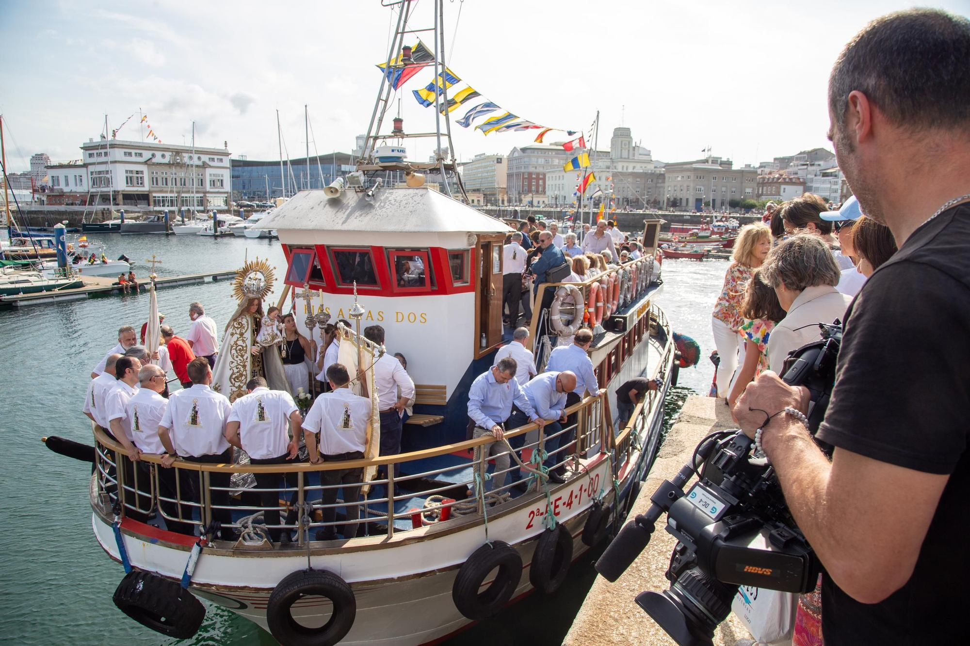 Procesión del Carmen en A Coruña