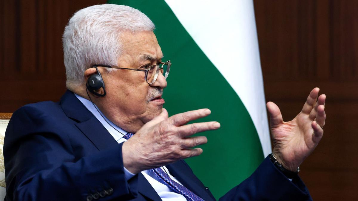 El presidente de la Autoridad Palestina, Mahmud Abbas.