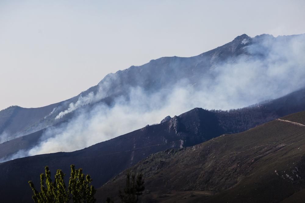 Indendios en Asturias.