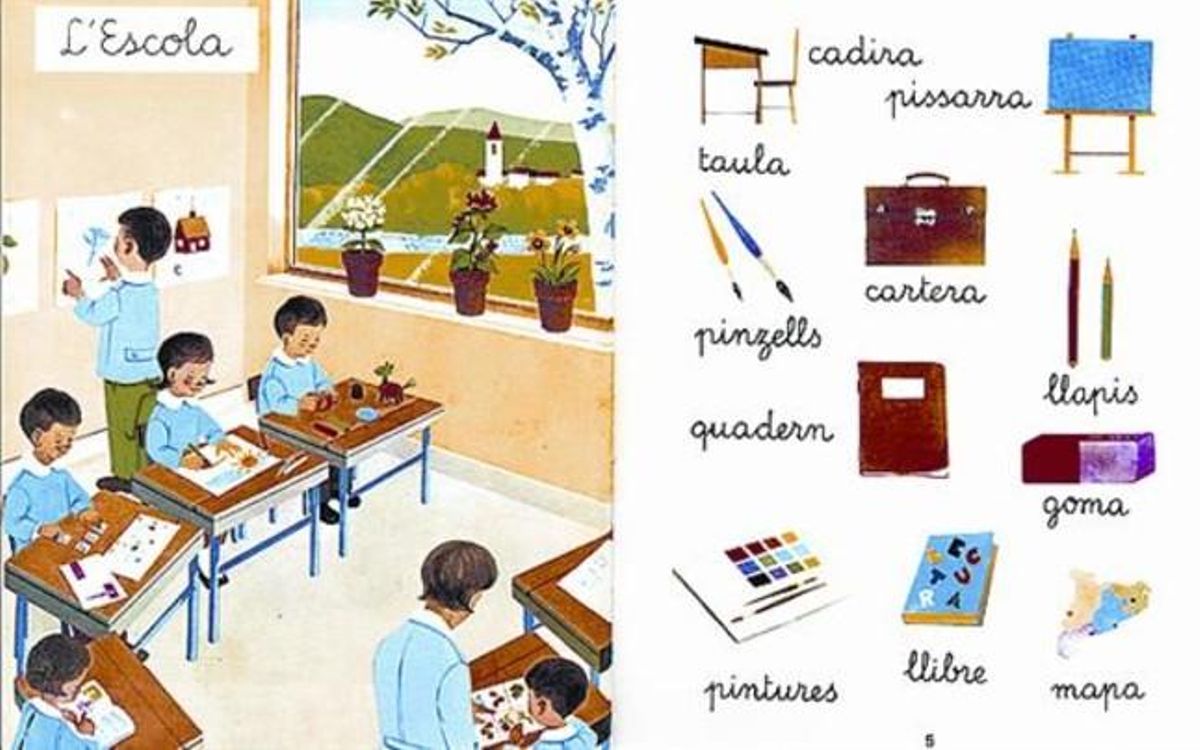 Renovació pedagògica 8 Il·lustracions del llibre ’Beceroles’, on s’apliquen metodologies innovadores per aprendre a llegir i escriure.