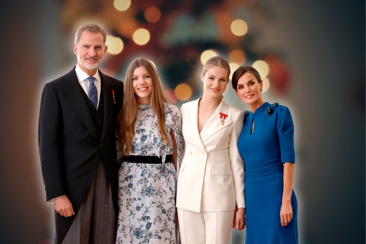 La familia real felicita la Navidad a los españoles
