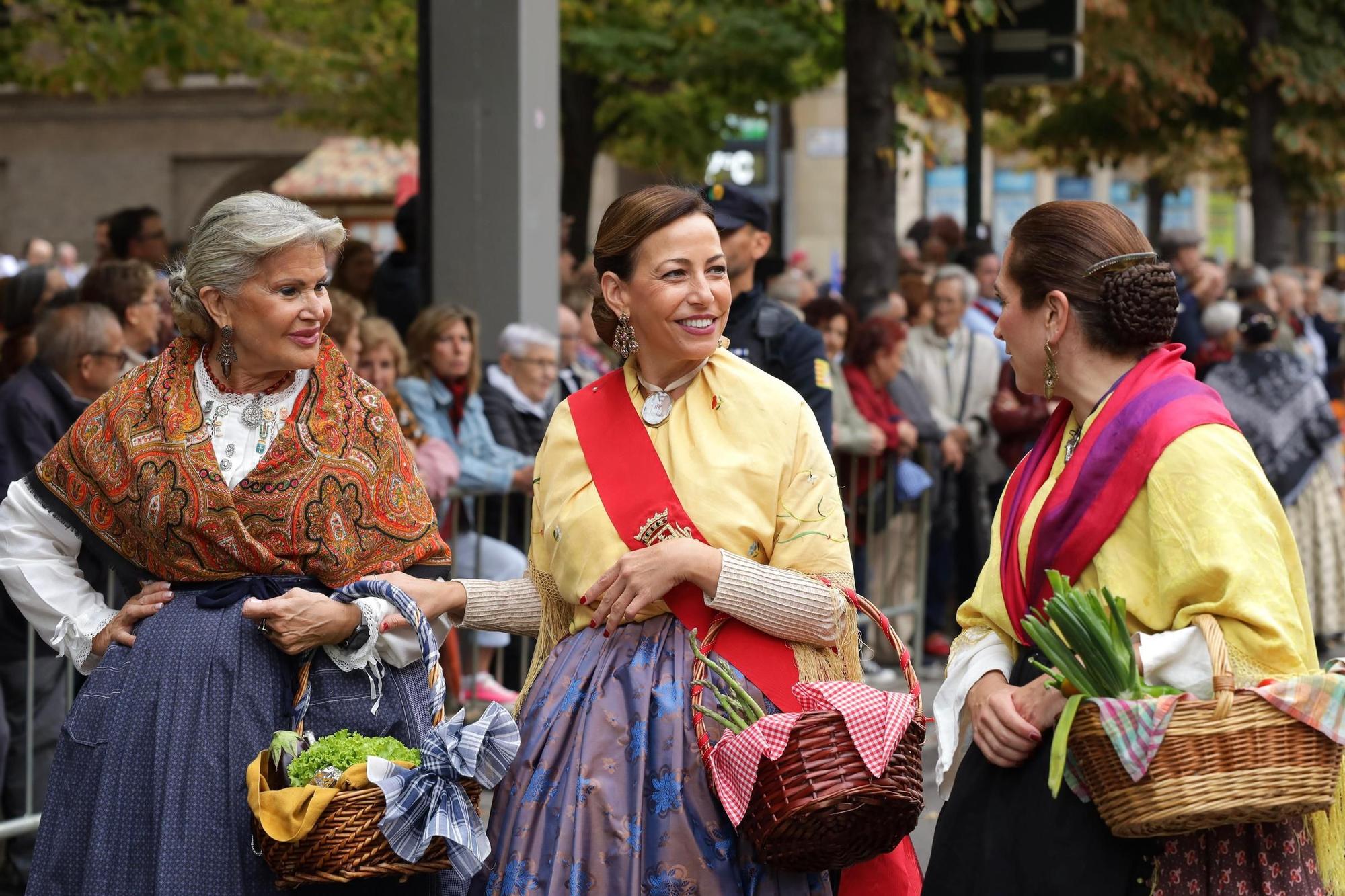La Ofrenda de Frutos brilla un año más por el centro de Zaragoza