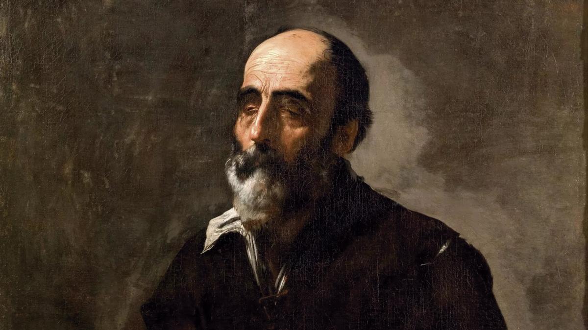 El escultor ciego, por José Ribera, 1632.