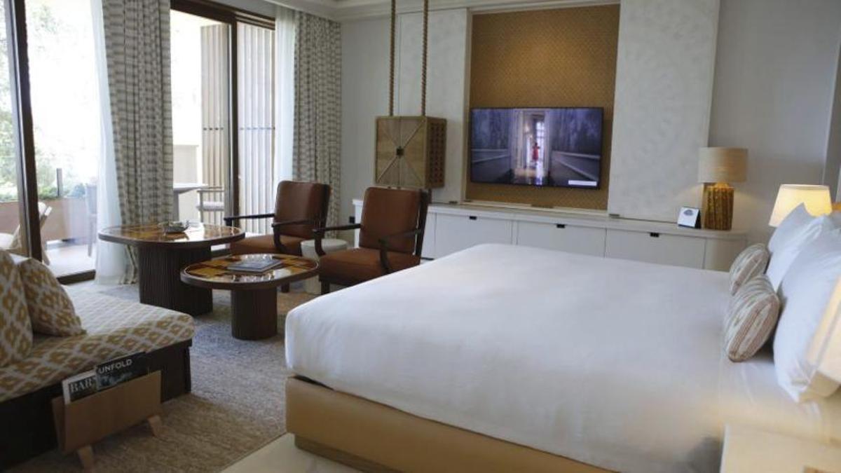 Una de las amplias suites.