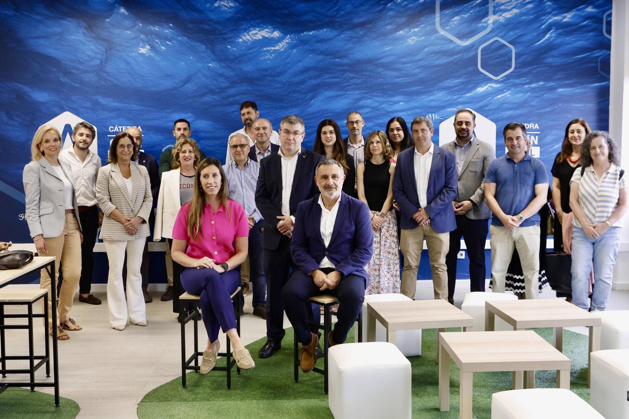 Así fue el primer &quot;think tank&quot; de la economía azul en Gijón (en imágenes)