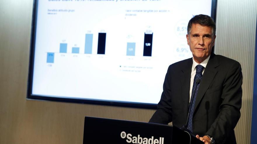 El Sabadell aumenta sus ganancias un 341 %