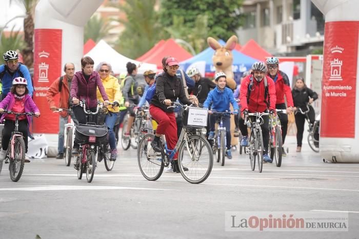 Marcha en bici en Murcia