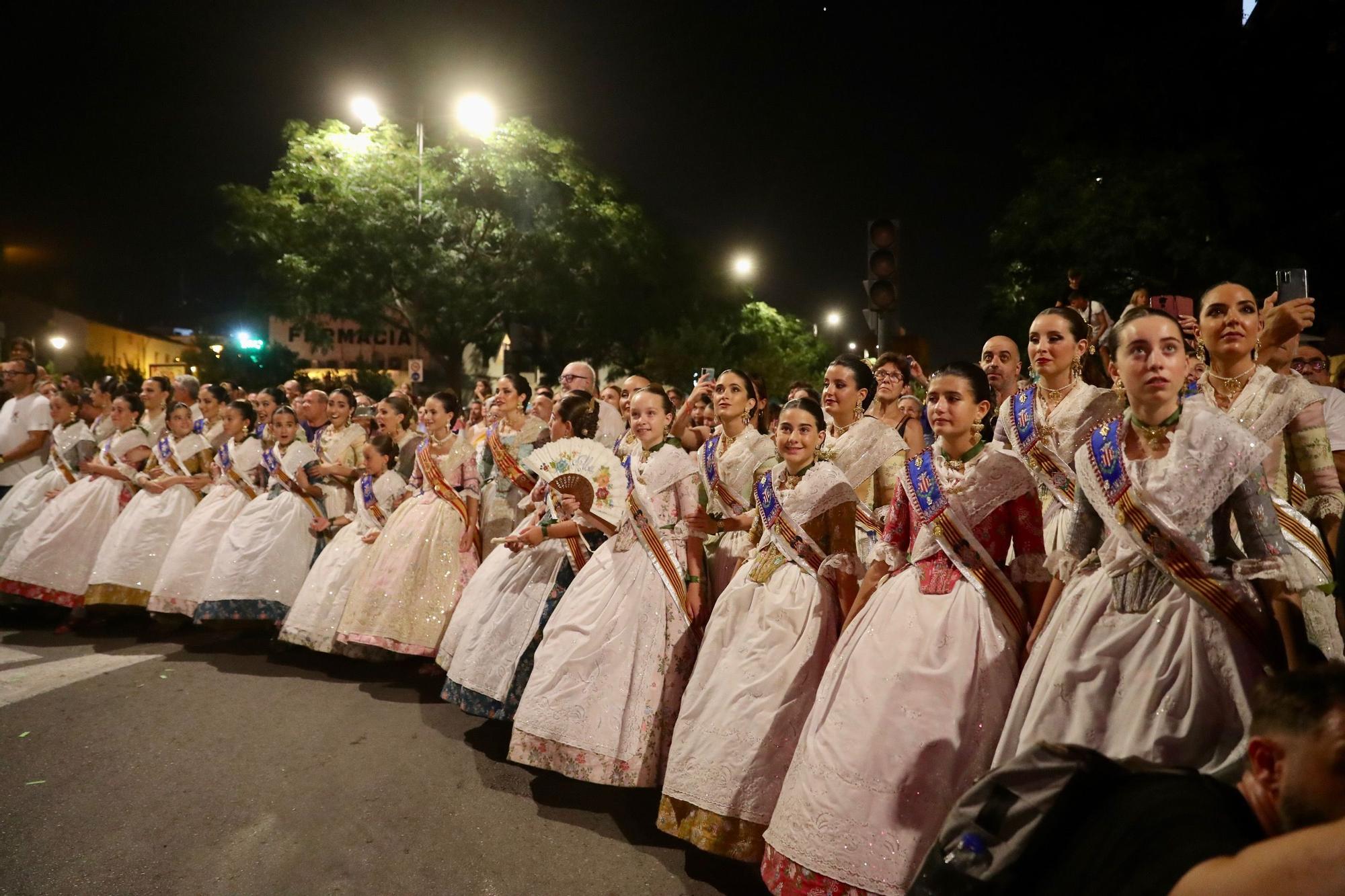 Sant Onofre y Quart reciben a Carmen, Nerea y las cortes