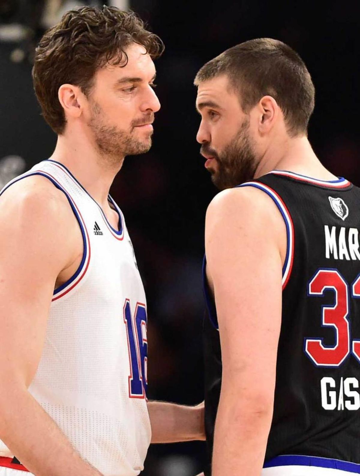 Pau y Marc Gasol, los grandes ausentes
