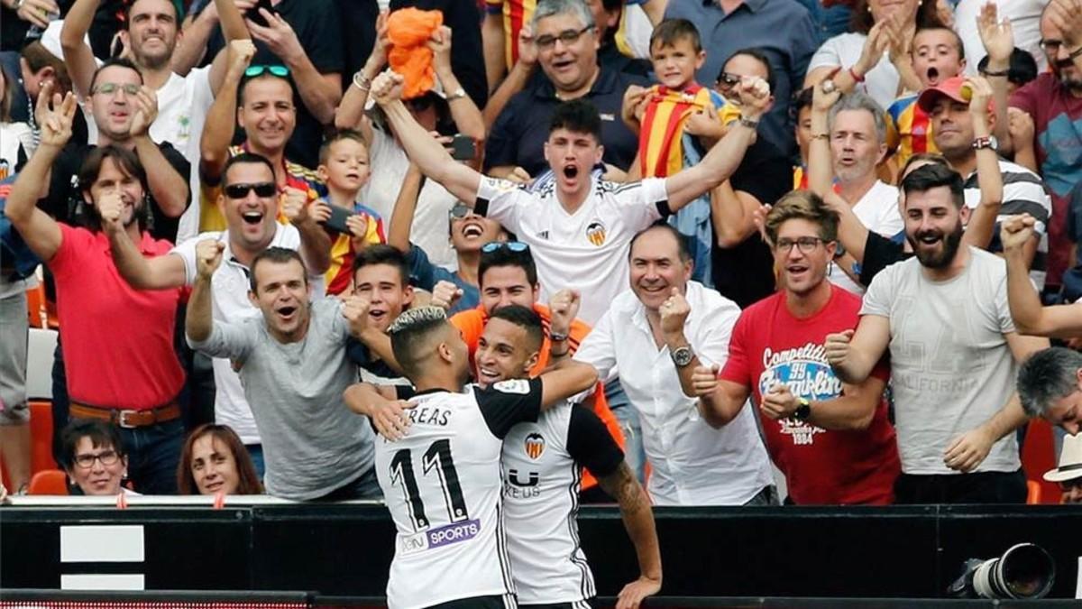 La afición del Valencia ha recuperado la ilusión