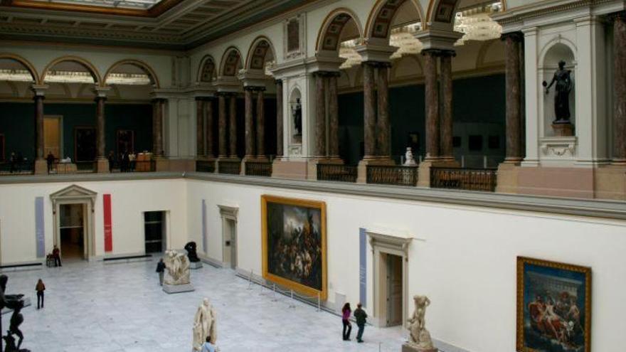 Interior de los Museos Reales de Bellas Artes de Bélgica