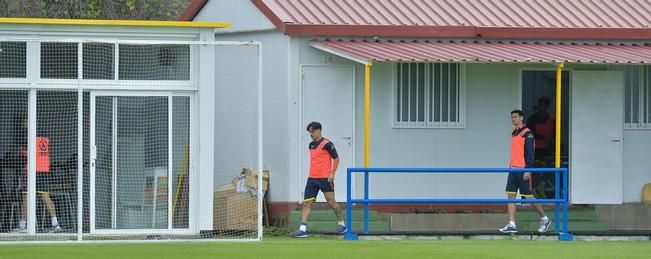 Entrenamiento de la Unión Deportiva Las Palmas ...