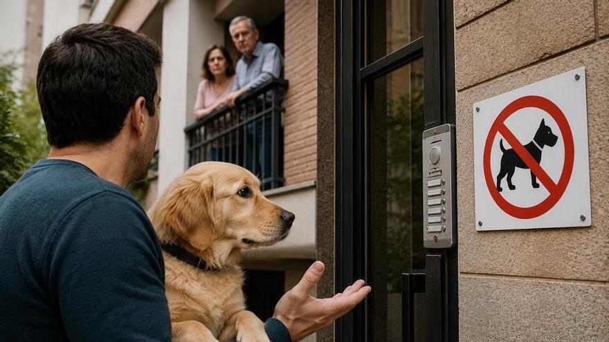 La Justicia lo confirma: tus vecinos pueden prohibirte tener perro o gato pese a la Ley de Bienestar Animal