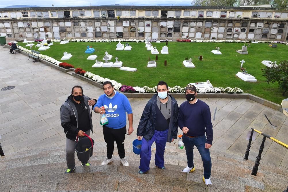 Más silencio que nunca por 'Difuntos' en A Coruña