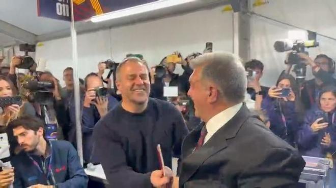 ¡Hansi Flick ya ha votado!