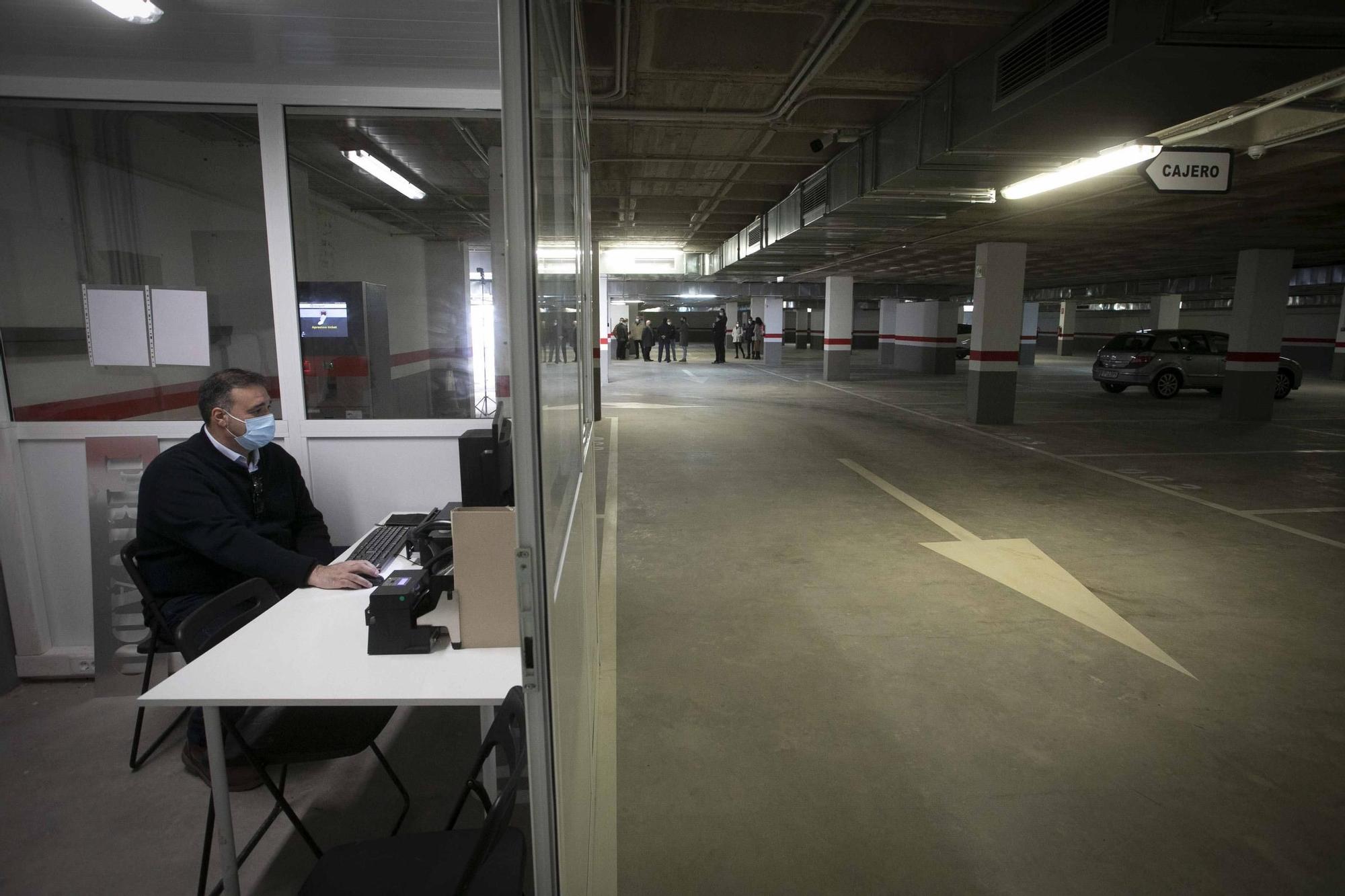 Así es el nuevo parking de Sagunto, que ha tenido que esperar 9 años.