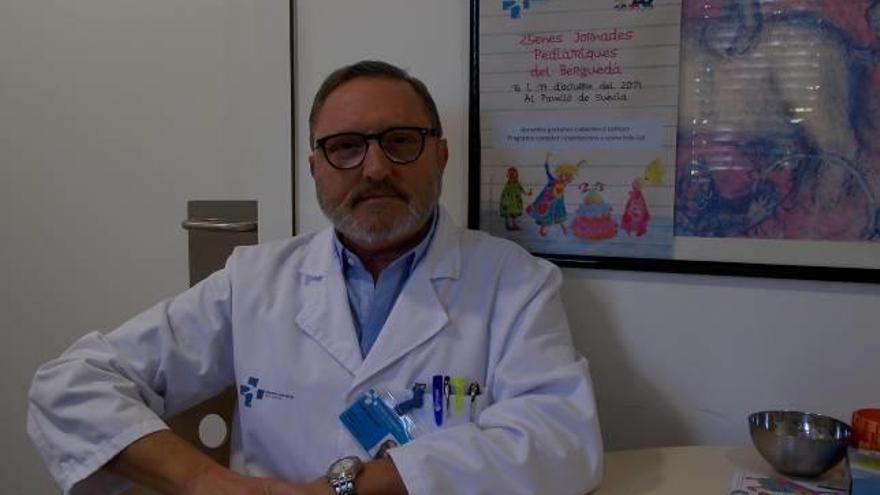 El pediatre berguedà Xavier Giner, impulsor de les jornades