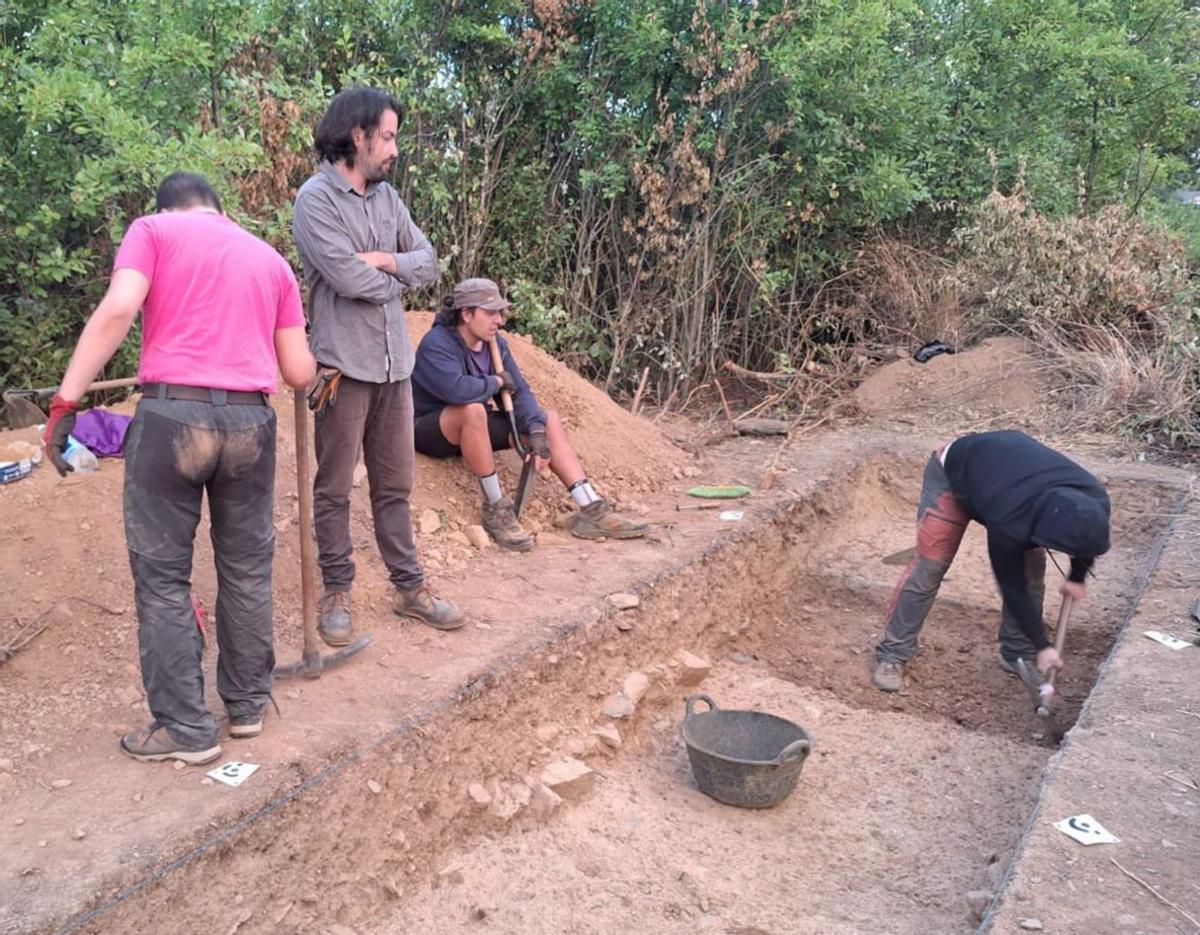 Excavaciones en «El Castrico» de Rabanales. | Cedidas por Zamora Protohistórica