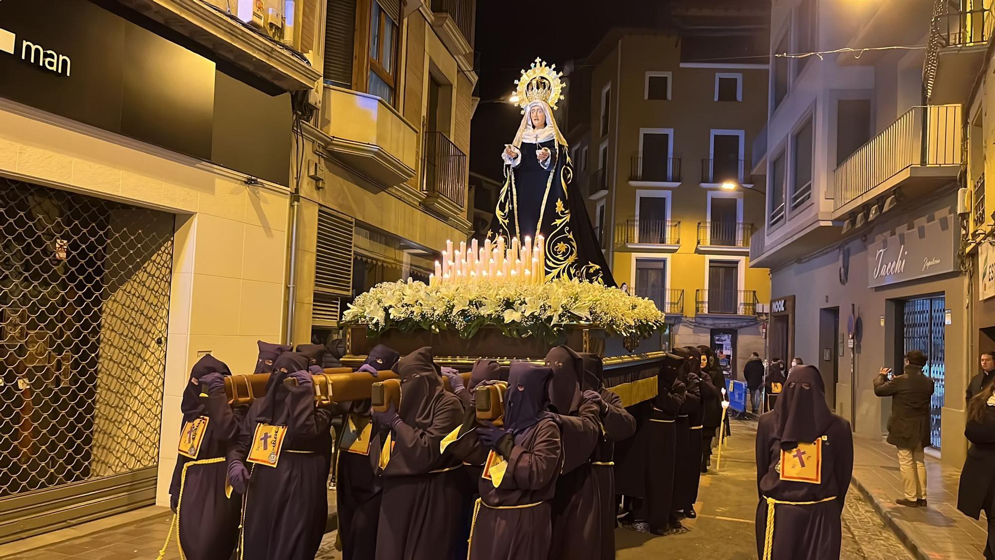 Procesión extraordinaria del Santo Envcuentro en Barbastro