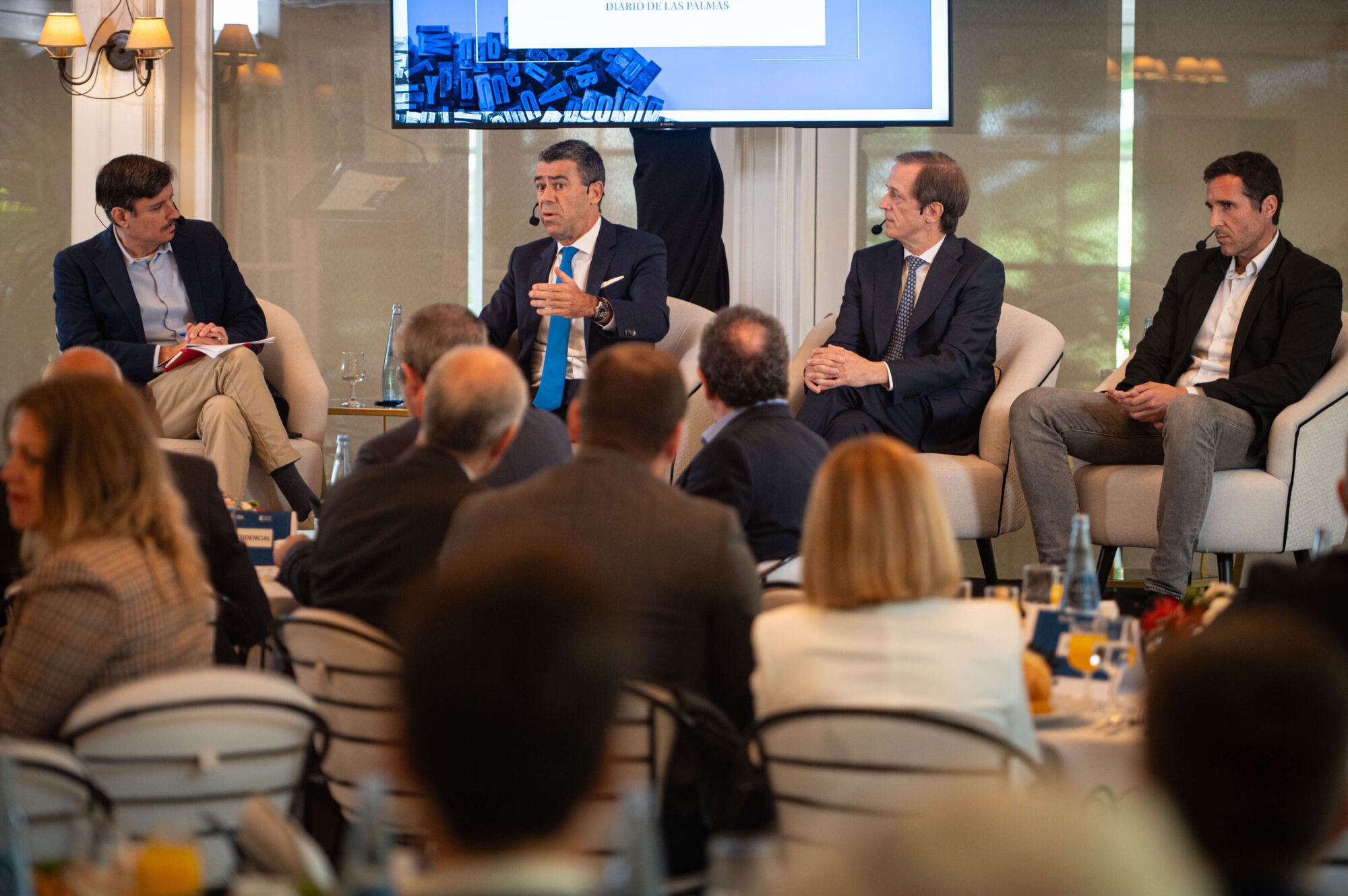 Foro de El Día y La Provincia con el consejero de Transición Ecológica y Energía, Mariano Hernández Zapata.

