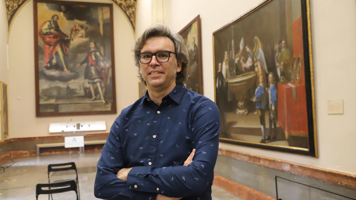 José María Vázquez Domenech, nuevo director del museo de Bellas Artes.
