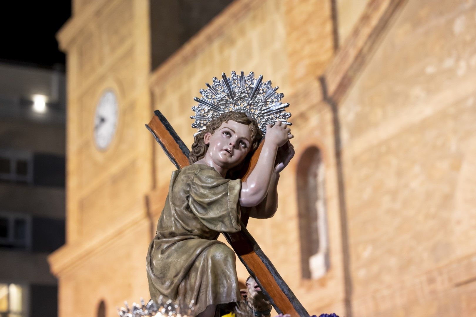 Encuentro de la Vía Dolorosa en Torrevieja del Miércoles Santo con la presencia del obispo José Ignacio Munilla