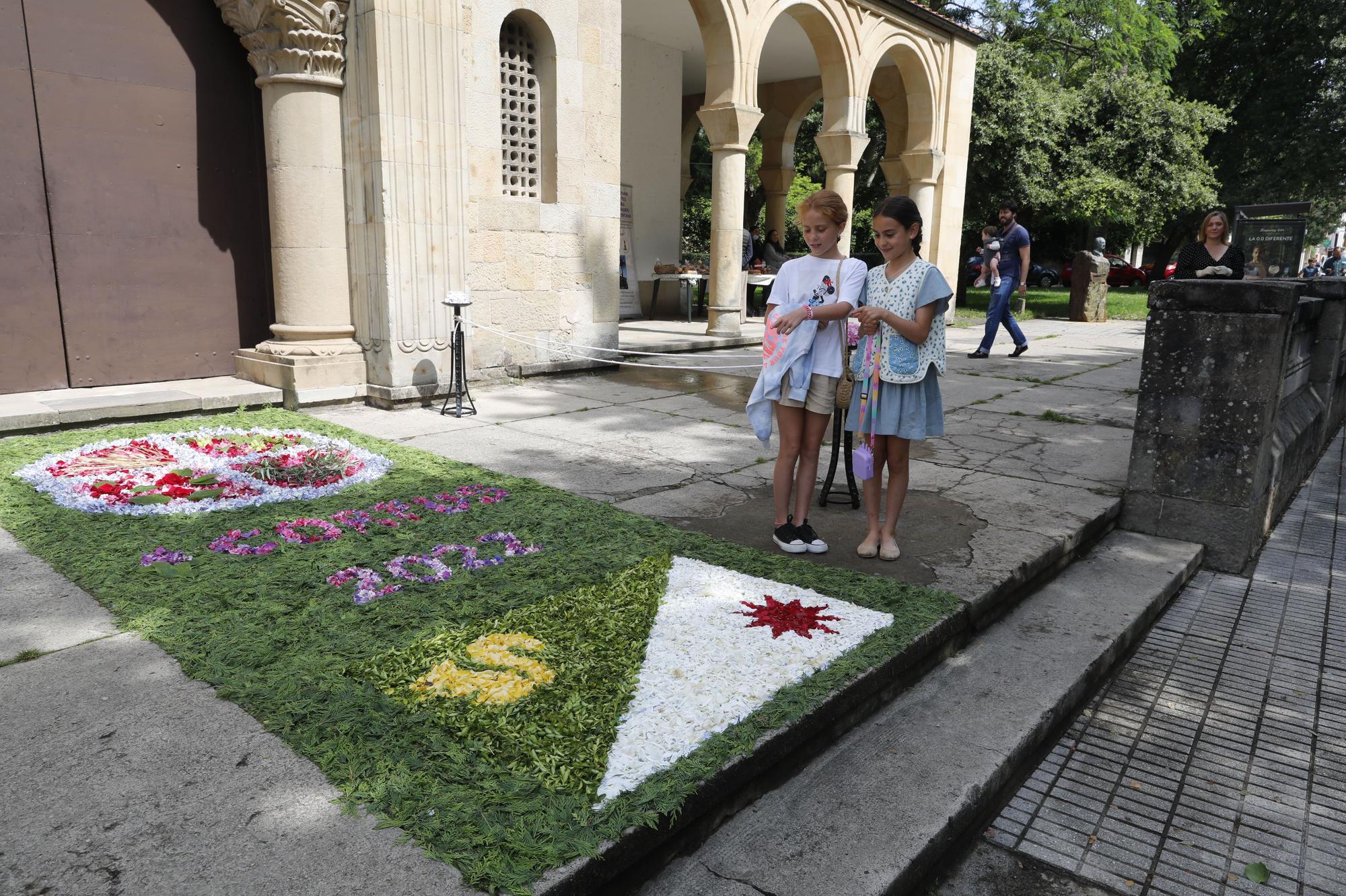 En imágenes: celebración del Corpus en Somió