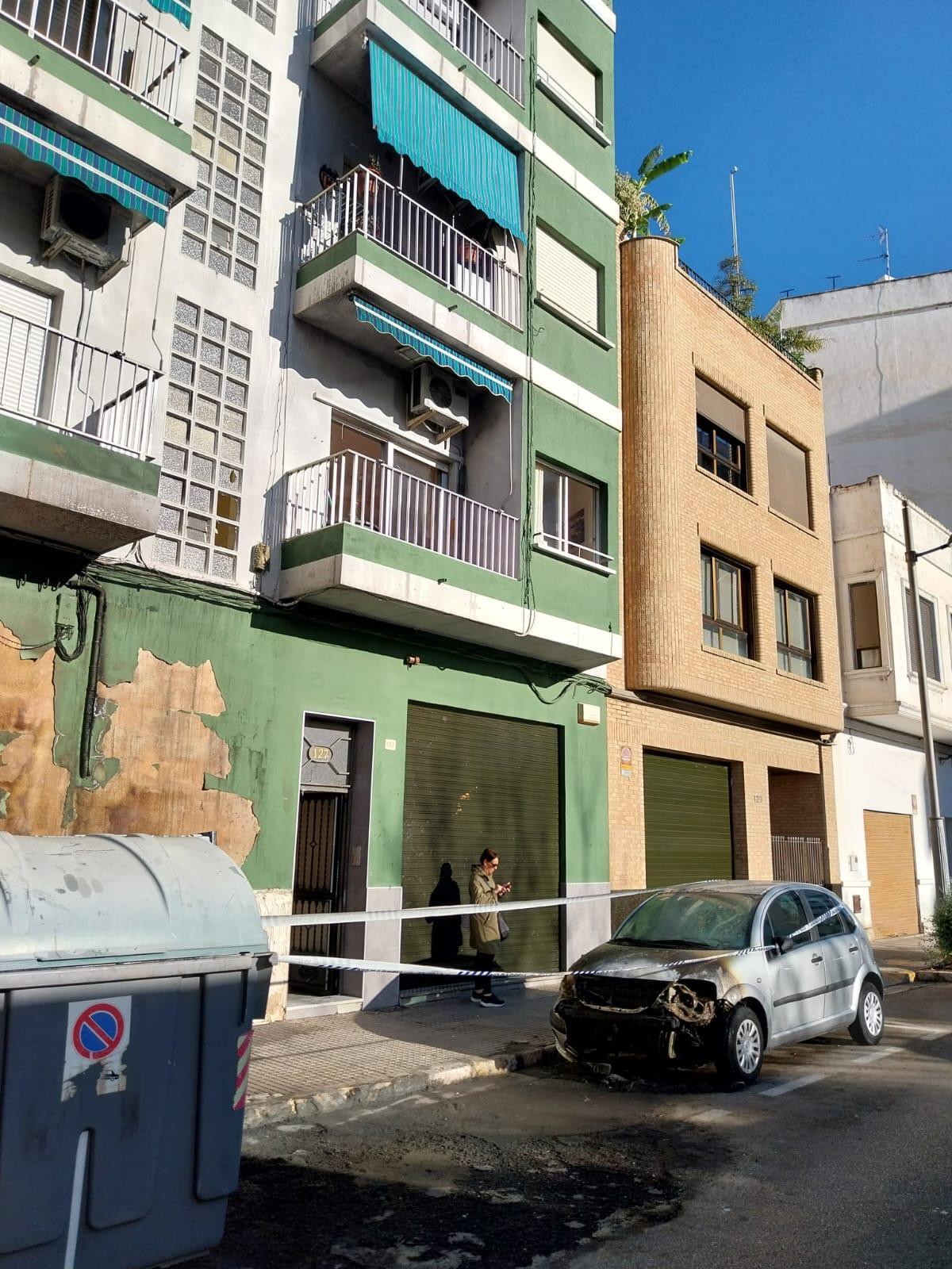 El bloque de viviendas afectado que, finalmente, no ha sufrido daños estructurales.