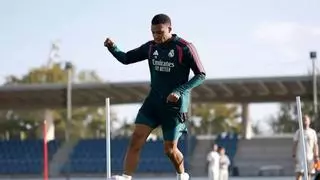 Mbappé acude a Valdebebas para entrenar en solitario