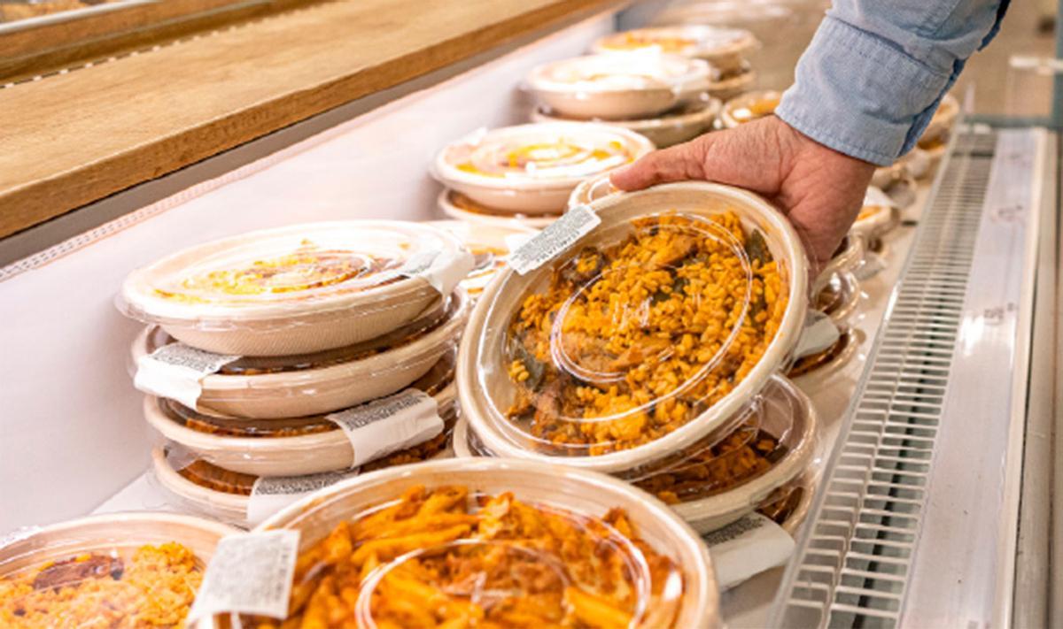 Los platos de arroz, un clásico de Mercadona.