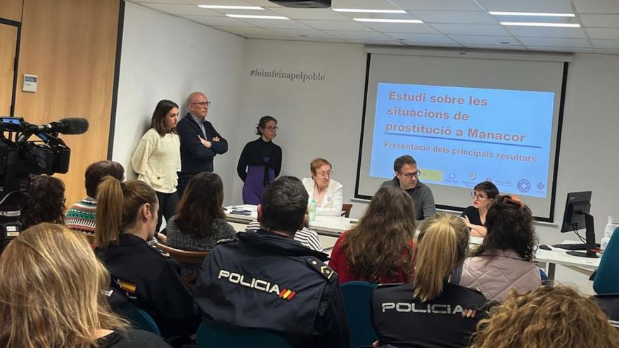 Presentación de la radiografía de la prostitución en Manacor.