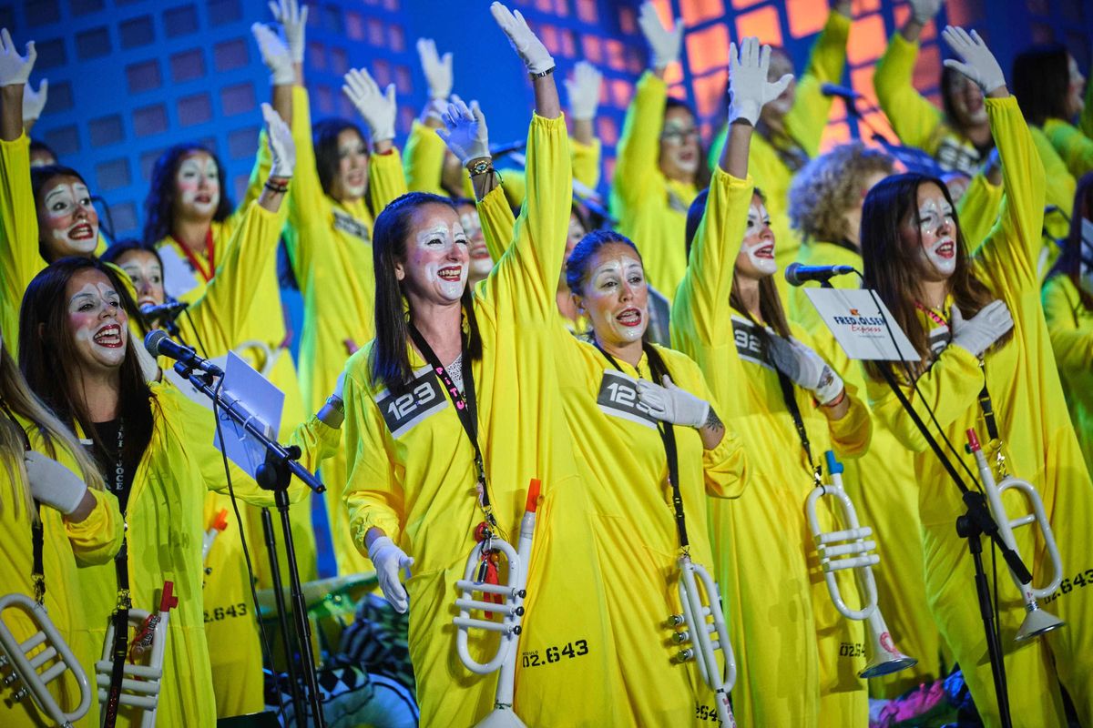 Triquikonas, el pelotón del Carnaval.
