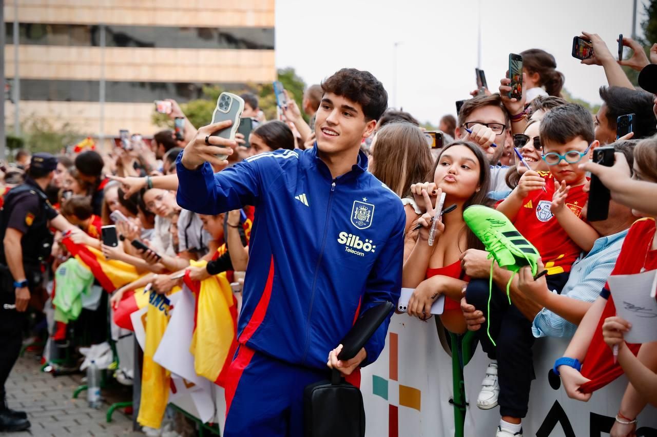 La selección española en Córdoba: la afición se vuelca con los jugadores