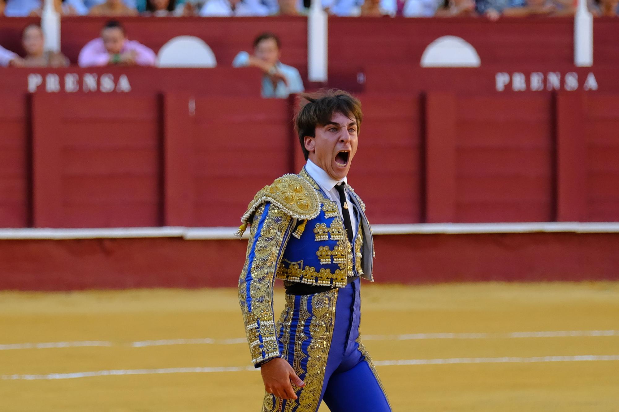 Toros en la Feria I Séptima corrida de abono en la Malagueta