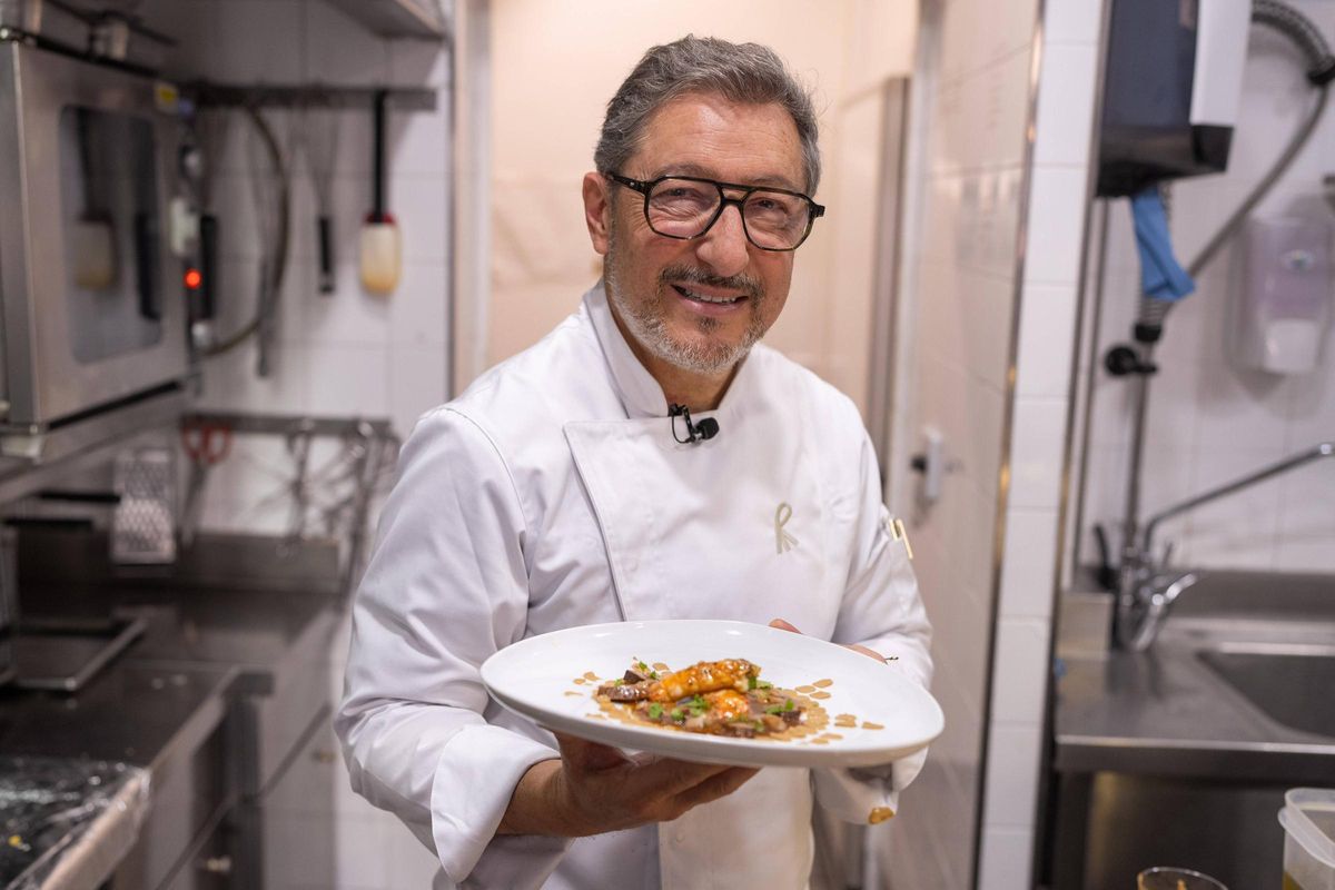Joan Roca, en el restaurante Can Roca.