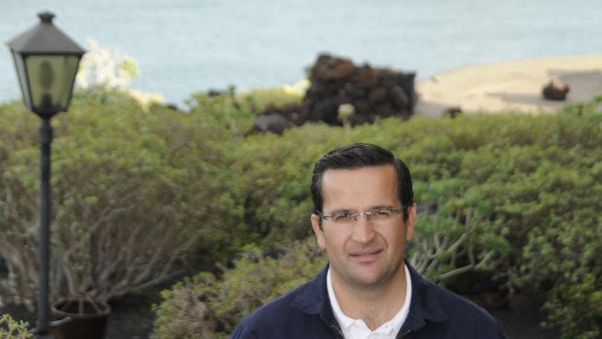 Óscar Luzardo, candidato del PP al Senado por Lanzarote.