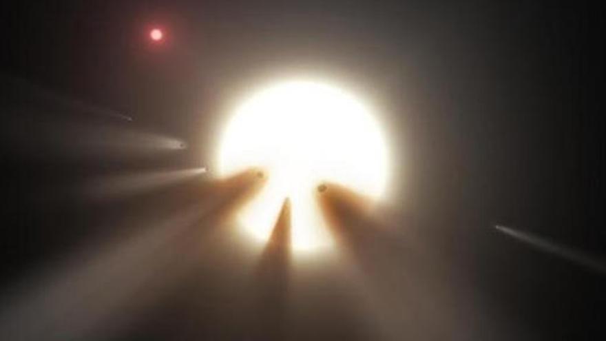 La estrella KIC 8462852.