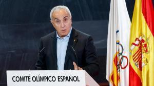 Alejandro Blanco, en la sede del COE