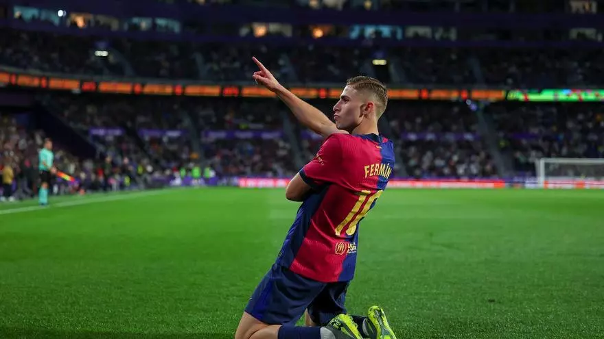 La espectacular jugada anulada de Fermín que acabó en golazo