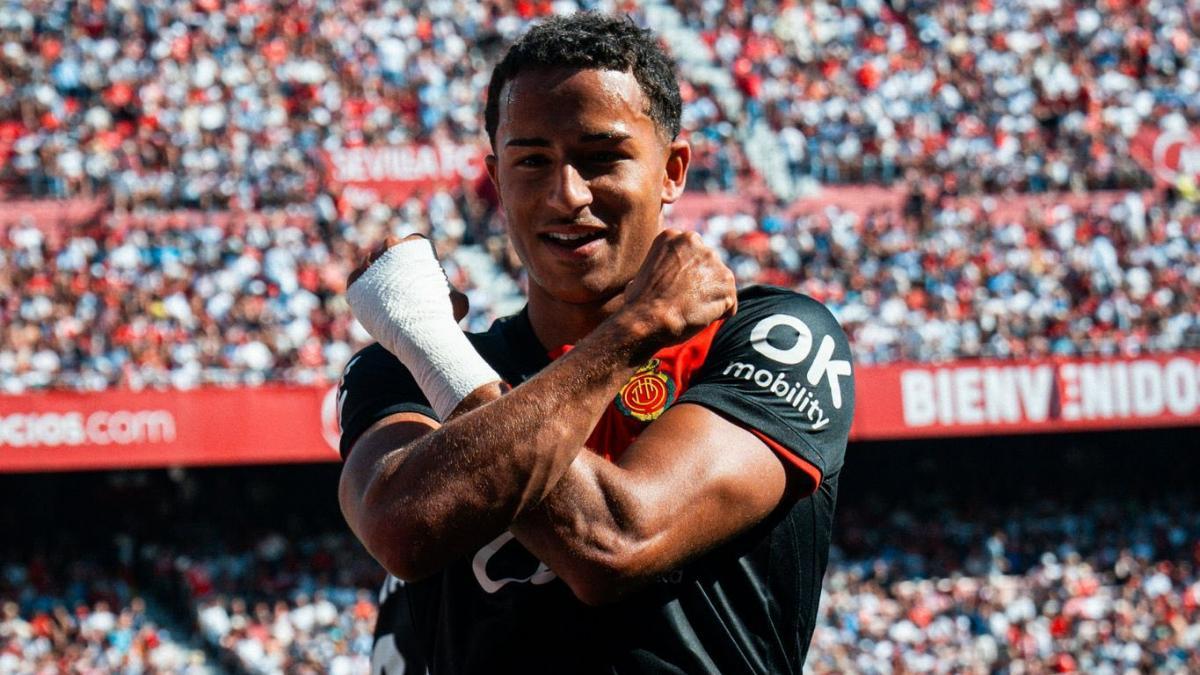 Mateo Joseph, delantero del Mallorca