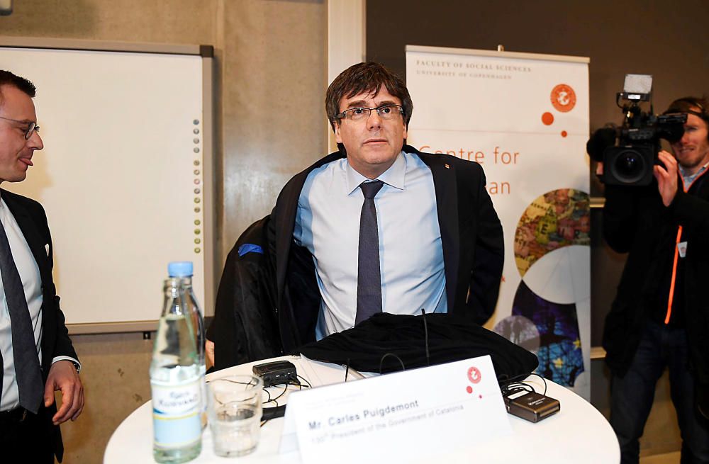 Carles Puigdemont viatja a Dinamarca