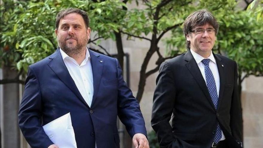 Junqueras, Sànchez y Cuixart acusan al juez de criminalizar un &quot;movimiento pacífico&quot;