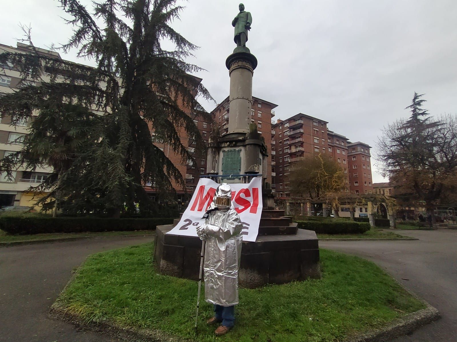 La protesta para exigir la ampliación del Musi