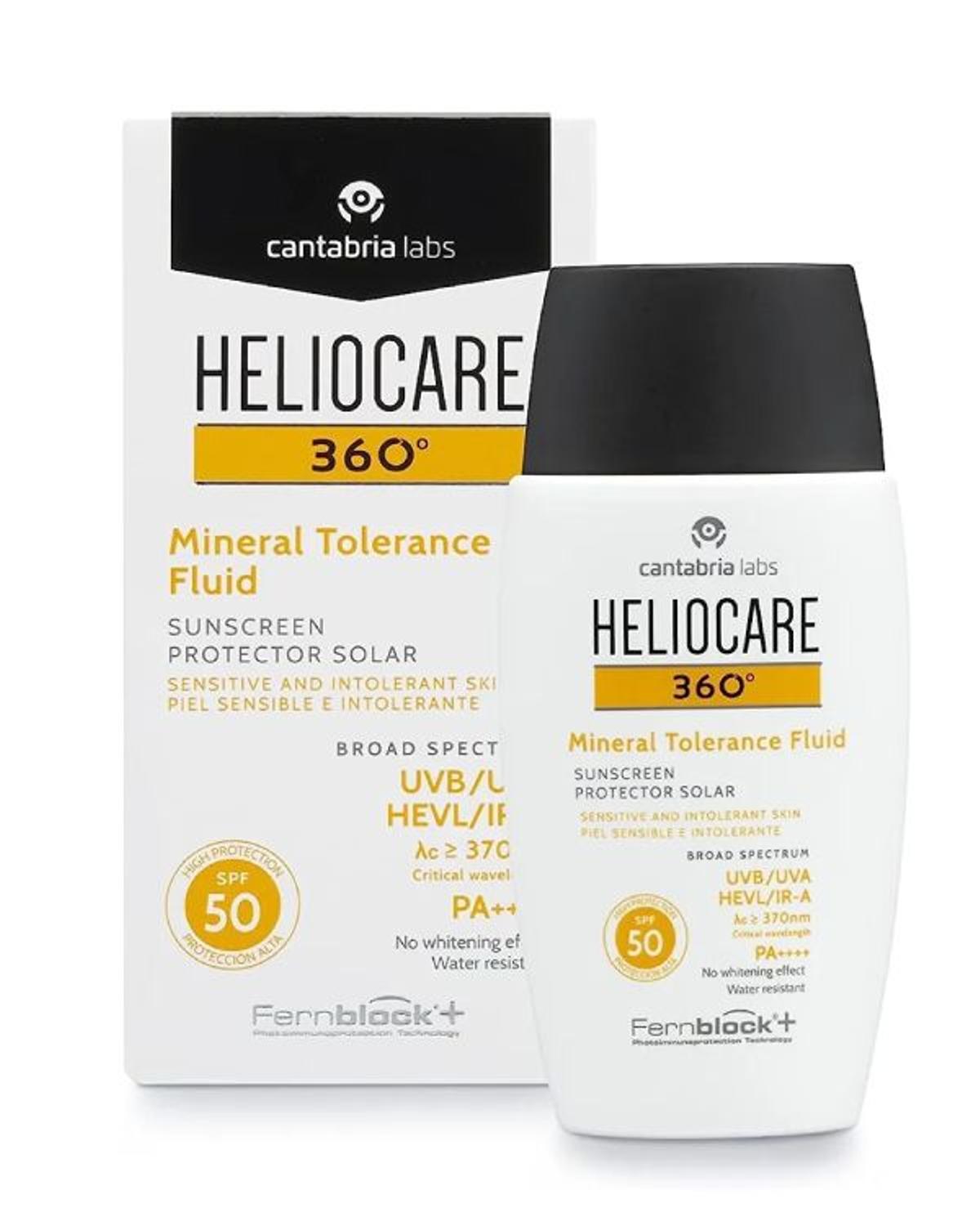 Mineral Tolerance Fluid Heliocare 360º, de Cantabria Labs