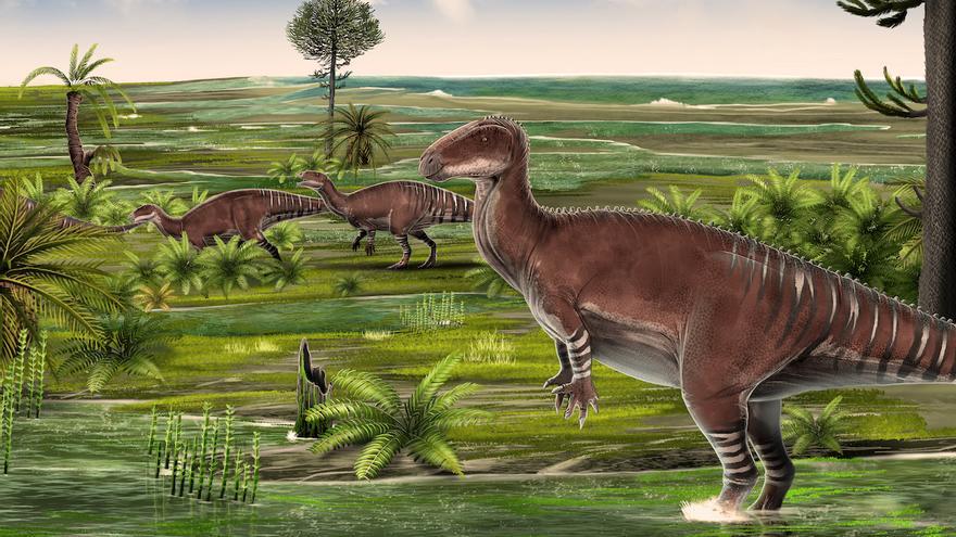 caos tierra principal milla nautica Localizan una nueva especie de dinosaurio del Jurásico en La Serranía -  Levante-EMV