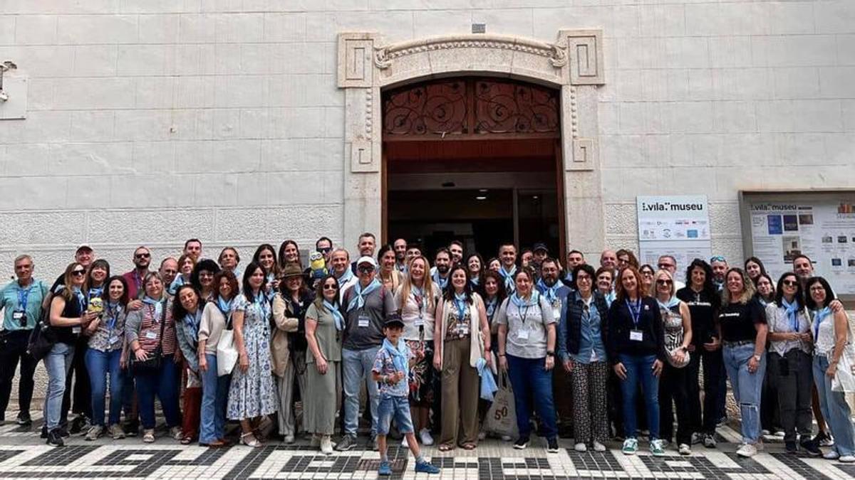 "Bloggers" de viajes en un encuentro.