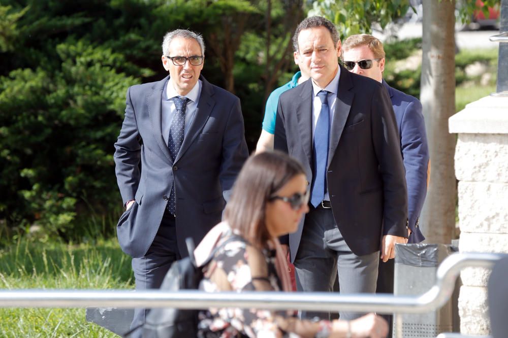 Funeral de Emilio Orta, presidente del Clúster de Automoción valenciano